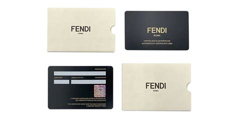 how to spot a fake vintage fendi|fendi authenticity card.